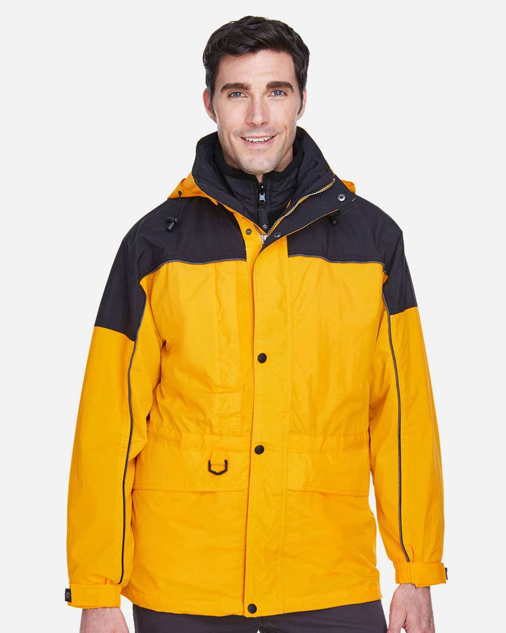 Men's 3-in-1 Two-Tone Parka