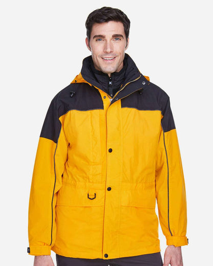 Men's 3-in-1 Two-Tone Parka