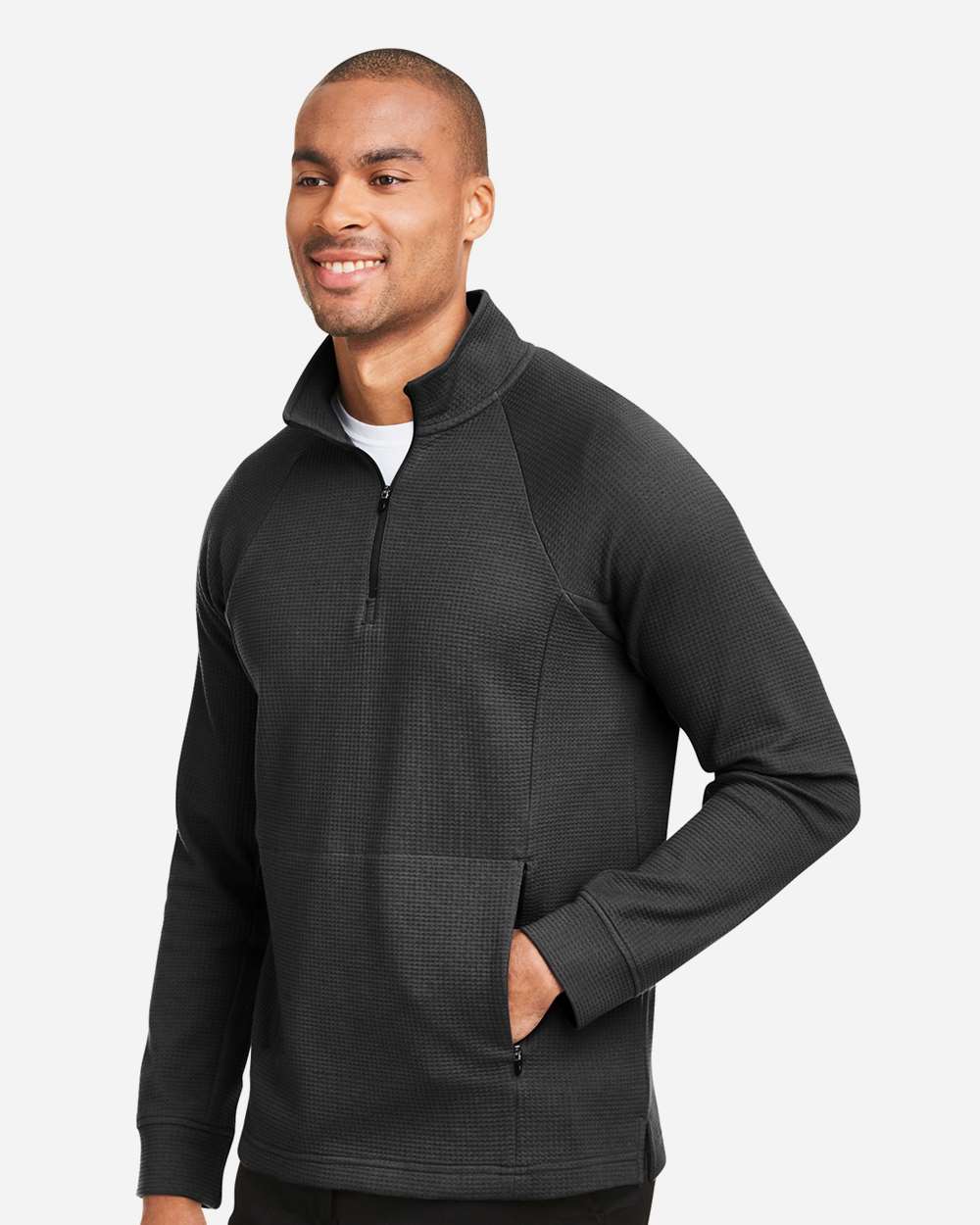 Men's Rhythm Waffle Quarter-Zip Pullover
