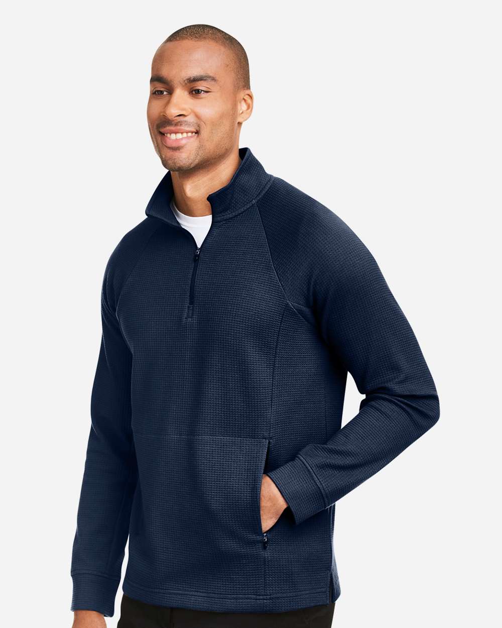 Men's Rhythm Waffle Quarter-Zip Pullover