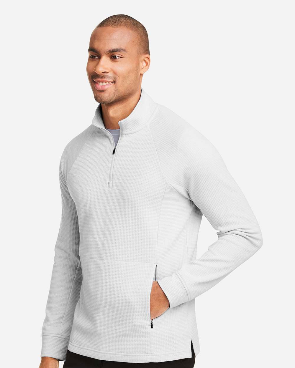 Men's Rhythm Waffle Quarter-Zip Pullover
