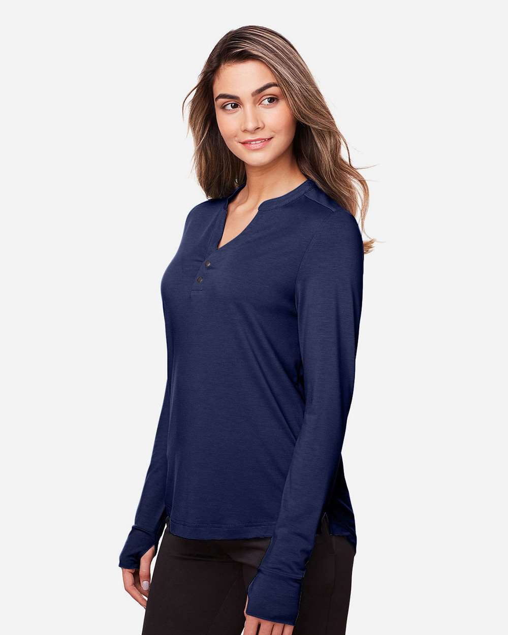 Women's JAQ Stretch Performance V-Neck Snap Pullover
