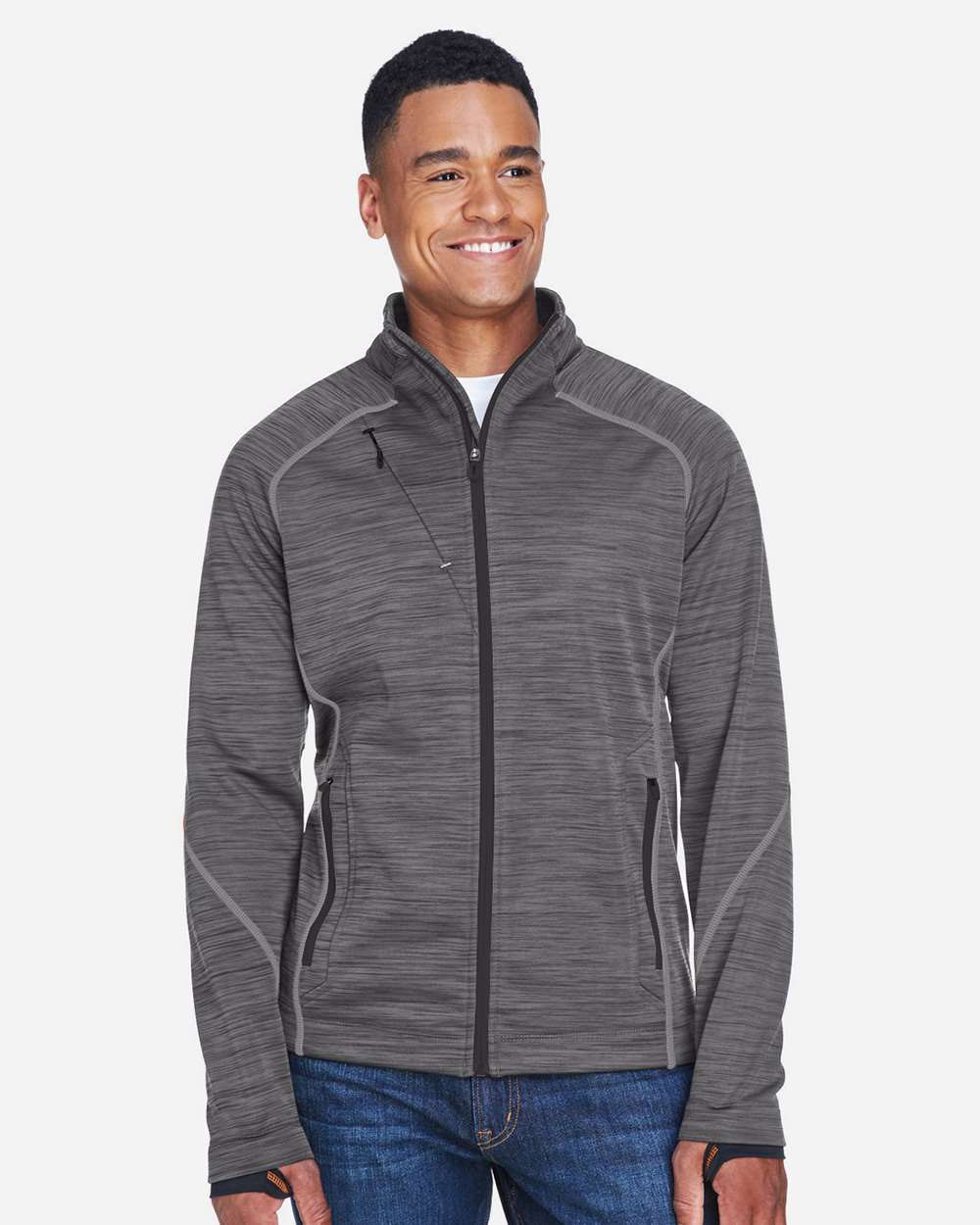 Men's Flux MÃ©lange Bonded Fleece Jacket