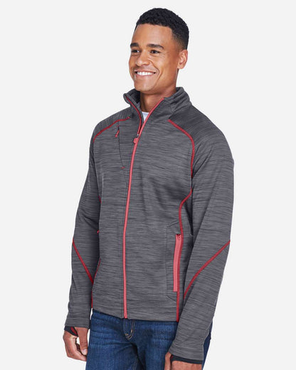 Men's Flux MÃ©lange Bonded Fleece Jacket