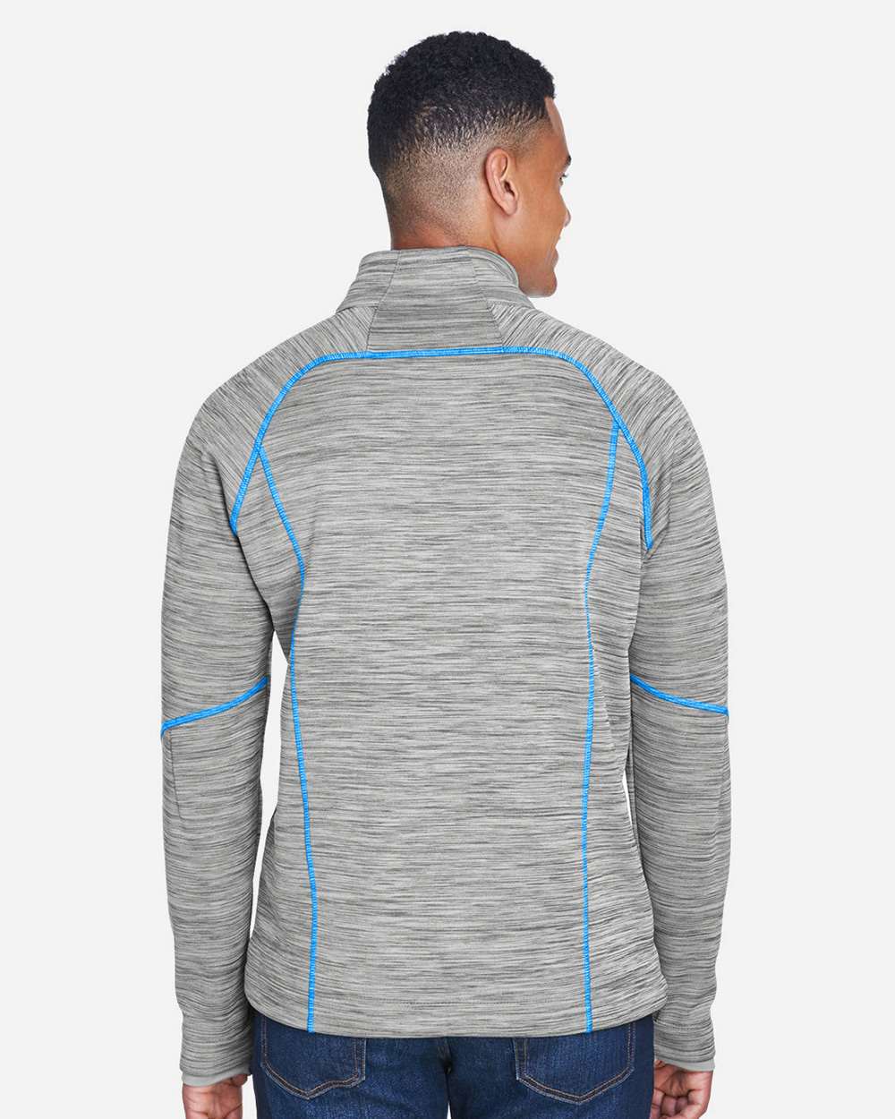 Men's Flux MÃ©lange Bonded Fleece Jacket