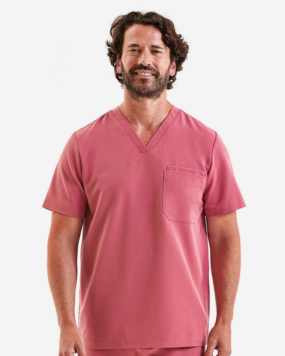 Men's Limitless V-Neck Stretch Scrub Top
