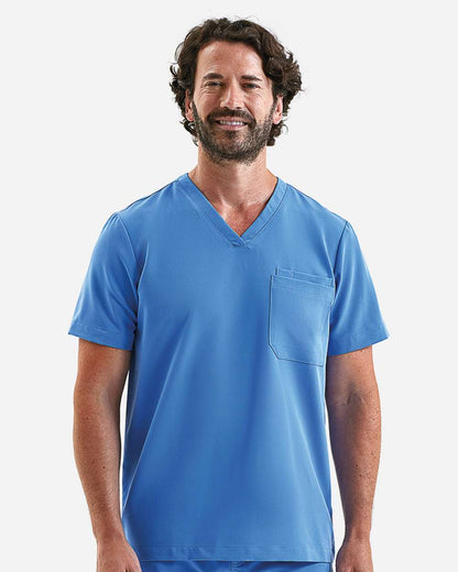 Men's Limitless V-Neck Stretch Scrub Top