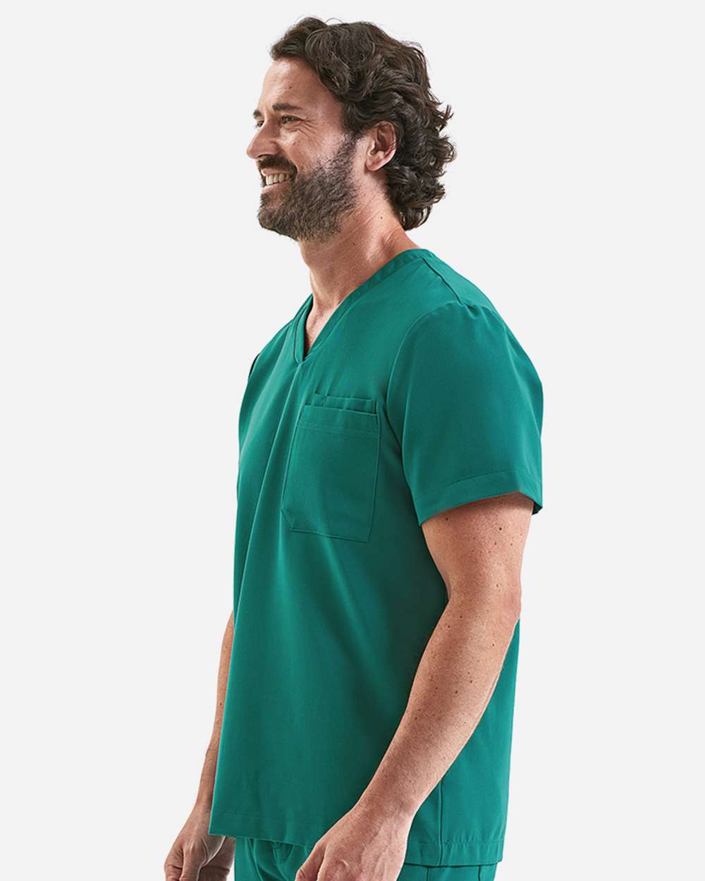 Men's Limitless V-Neck Stretch Scrub Top