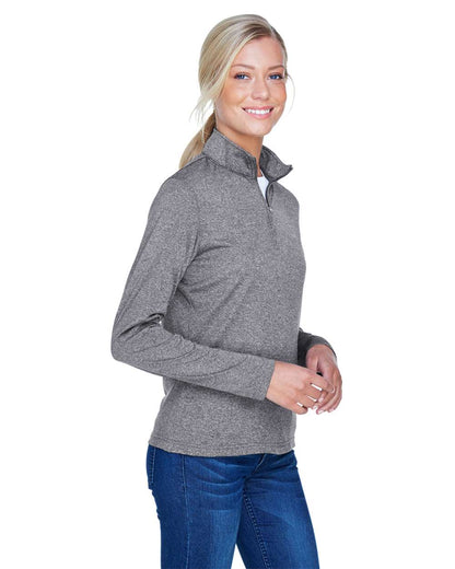 Women's Cool & Dry Heathered Performance Quarter-Zip Pullover