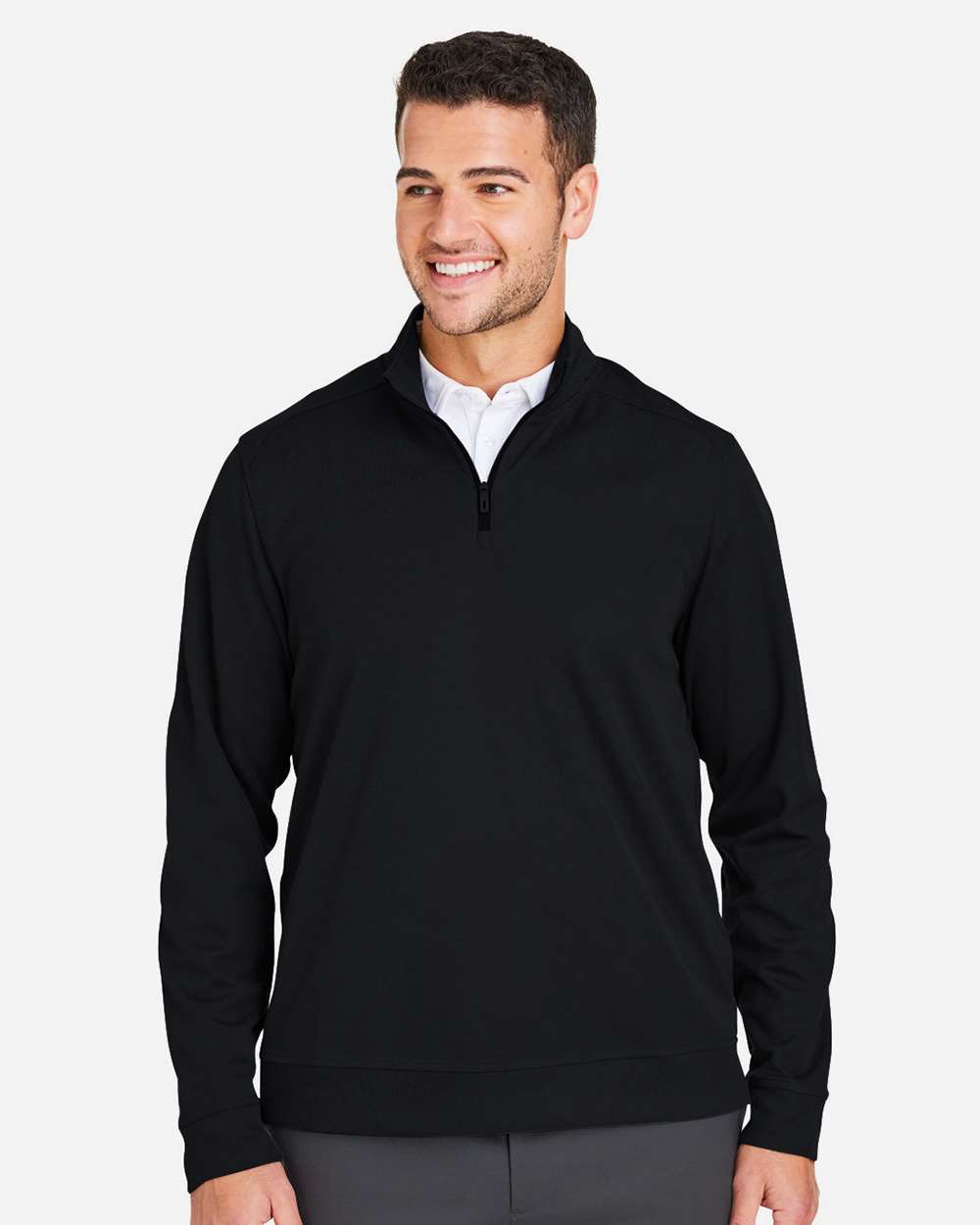 Men's Express Tech Performance Pique Quarter-Zip Pullover