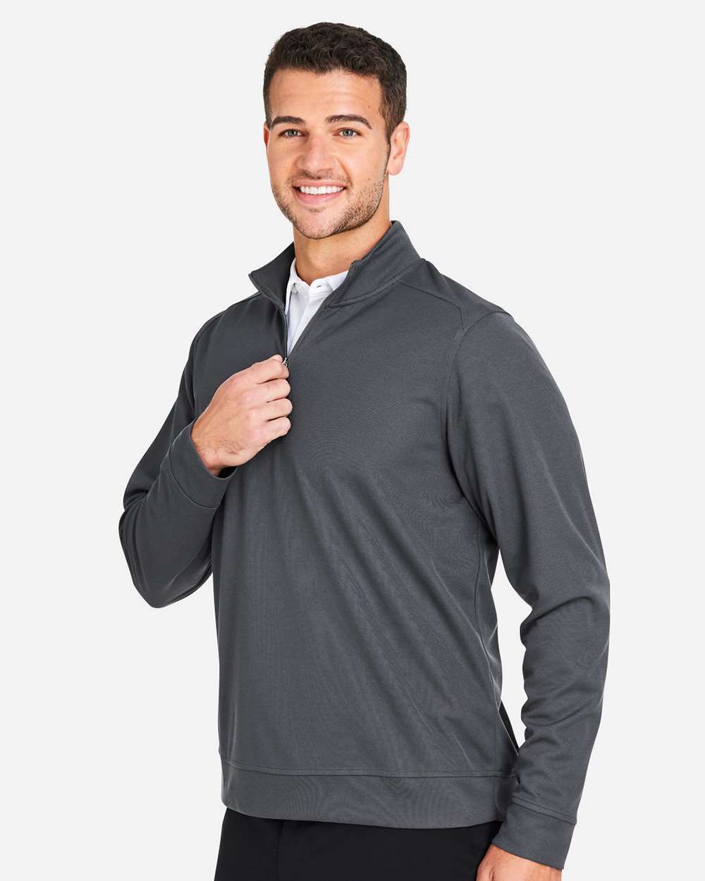 Men's Express Tech Performance Pique Quarter-Zip Pullover