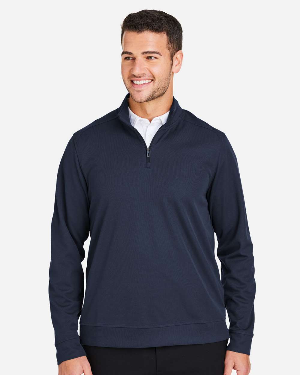 Men's Express Tech Performance Pique Quarter-Zip Pullover