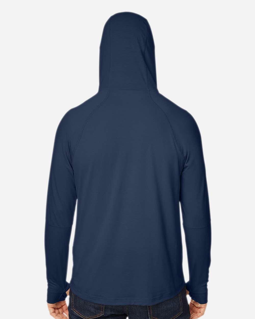 Unisex JAQ Stretch Performance Hooded Long Sleeve T-Shirt