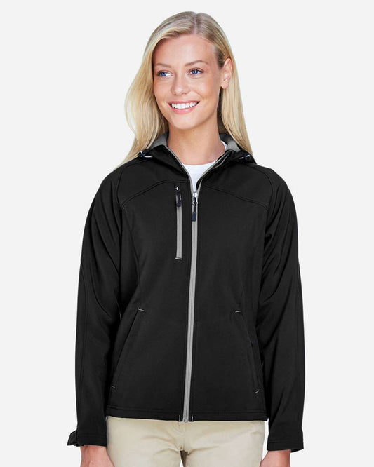 Women's Prospect Two-Layer Fleece Bonded Soft Shell Hooded Jacket