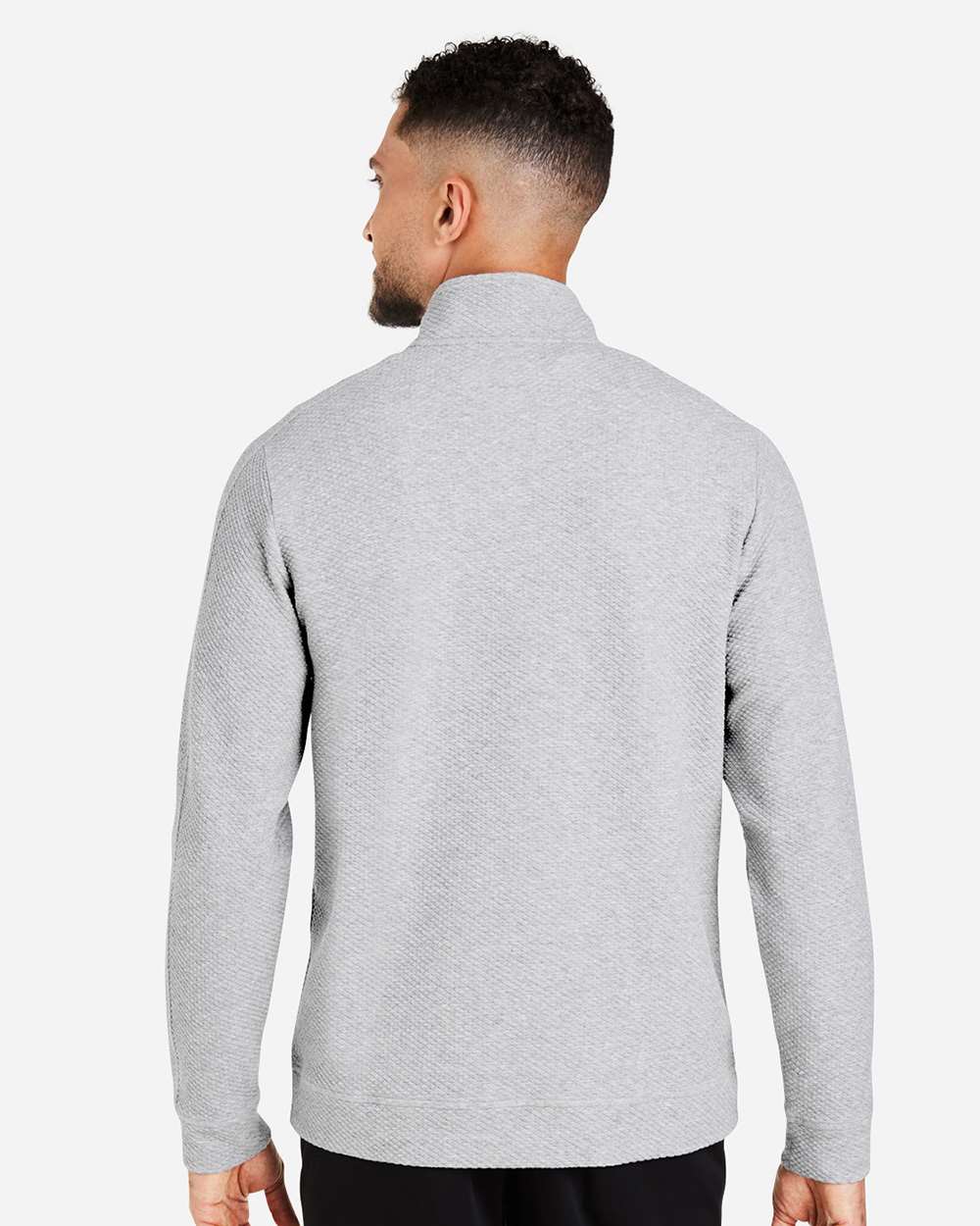 Men's Spirit Textured Quarter-Zip Pullover