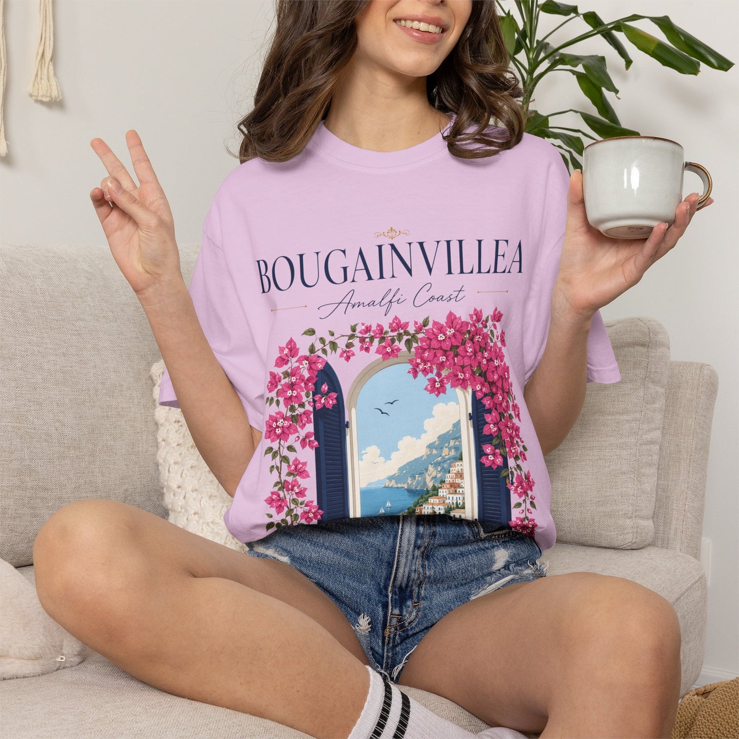 Bougainvillea – Amalfi Coast | Premium Graphic Tee