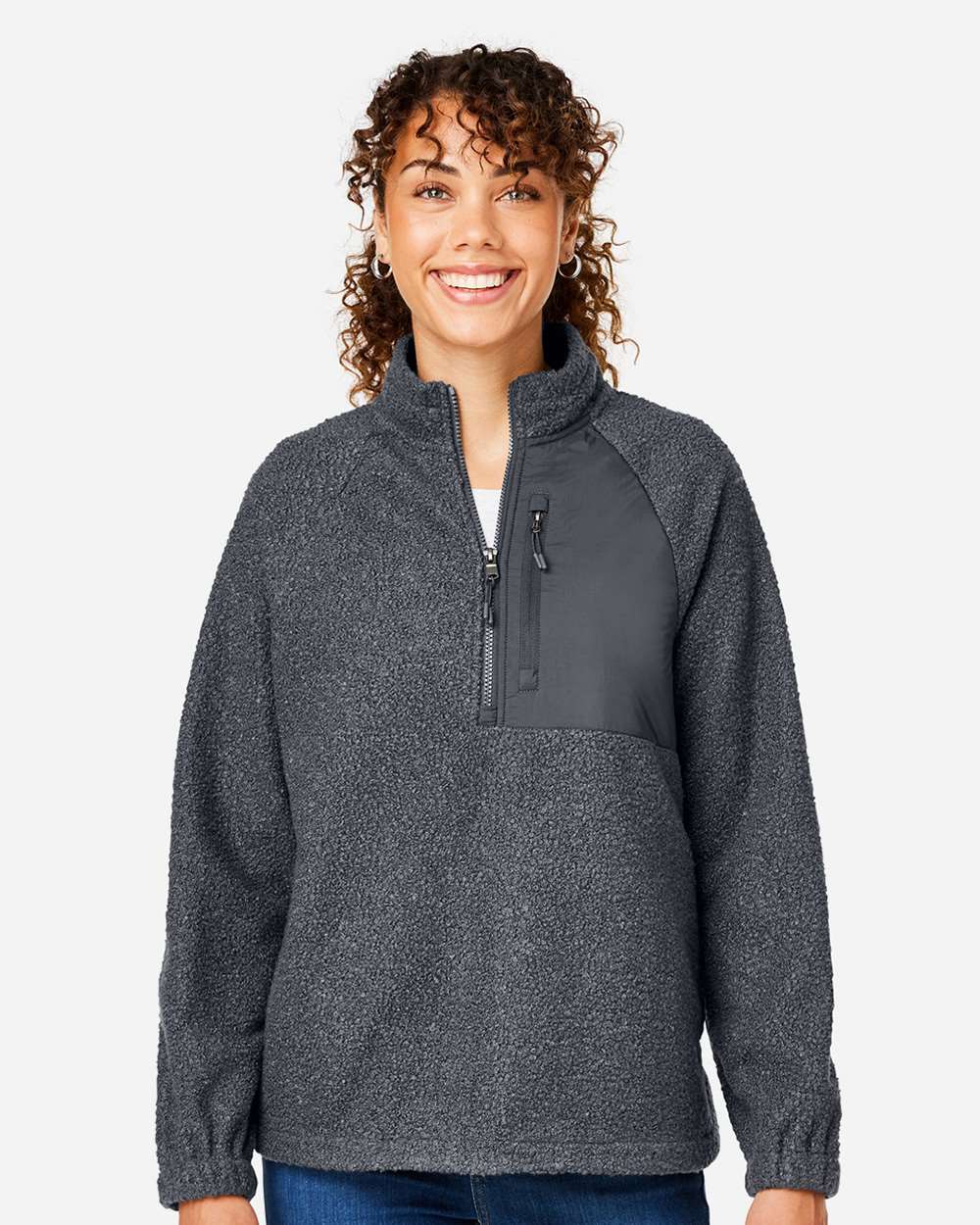Women's Aura Sweater Fleece Quarter-Zip Pullover