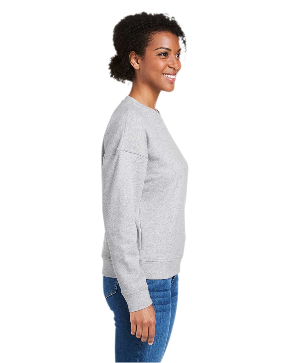 Women's Garment-Dyed Crewneck Sweatshirt