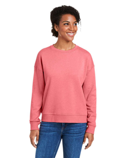 Women's Garment-Dyed Crewneck Sweatshirt