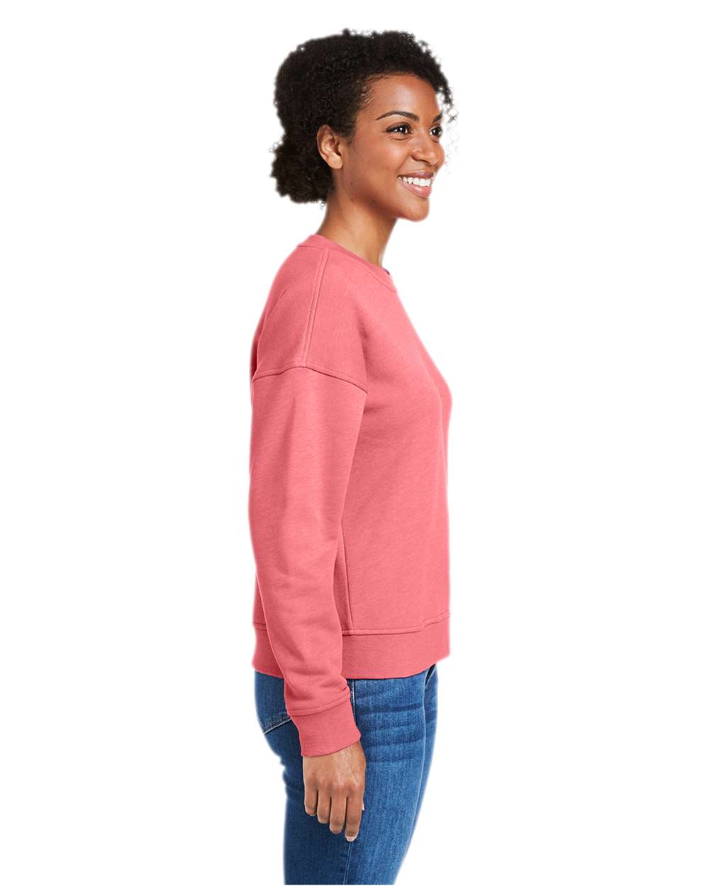 Women's Garment-Dyed Crewneck Sweatshirt