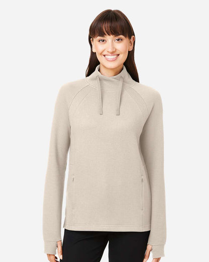 Women's Rhythm Waffle Cross-Neck Pullover