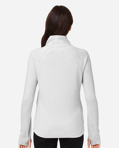 Women's Rhythm Waffle Cross-Neck Pullover