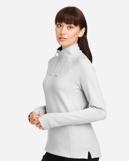 Women's Rhythm Waffle Cross-Neck Pullover