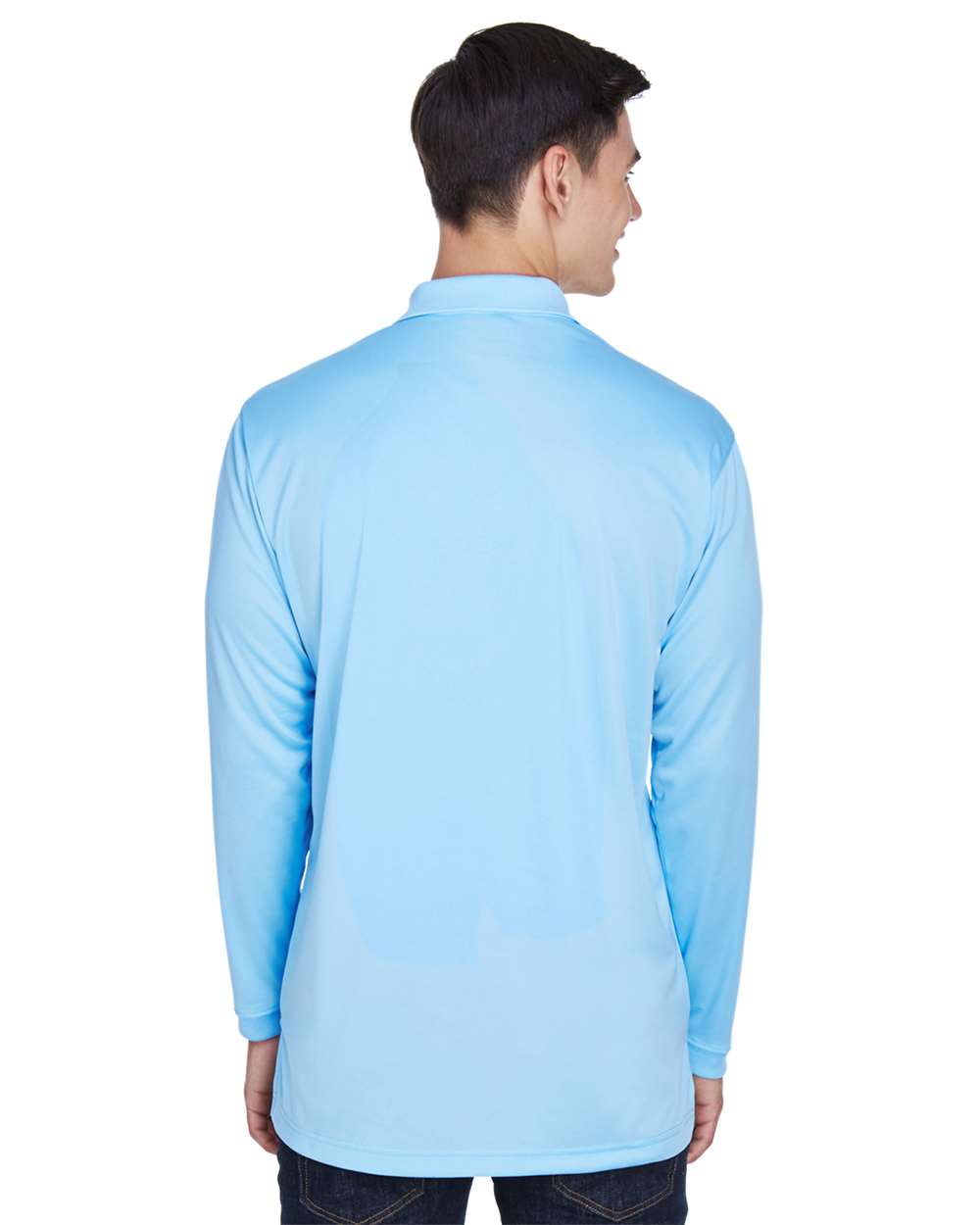 Men's Cool & Dry Sport Long Sleeve Polo