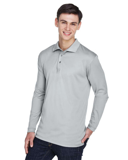 Men's Cool & Dry Sport Long Sleeve Polo