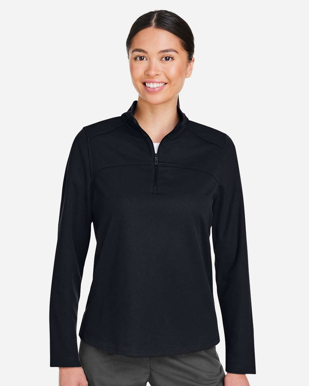 Women's Express Tech Performance Pique Quarter-Zip Pullover