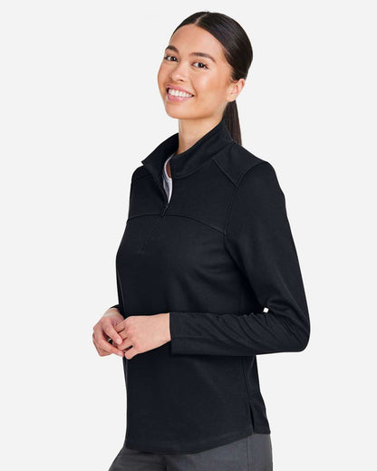 Women's Express Tech Performance Pique Quarter-Zip Pullover