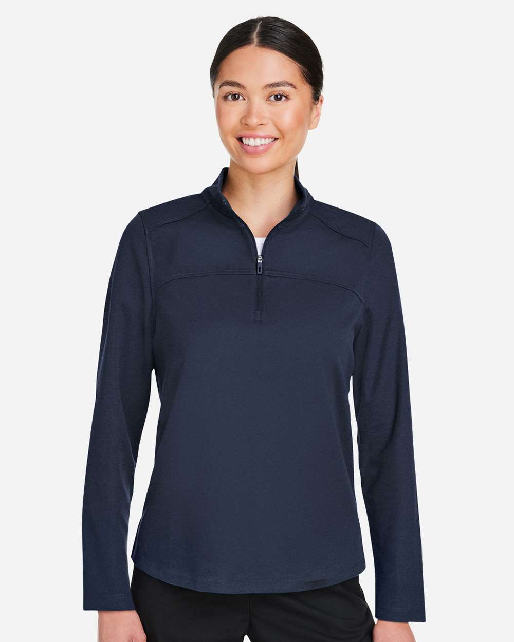 Women's Express Tech Performance Pique Quarter-Zip Pullover