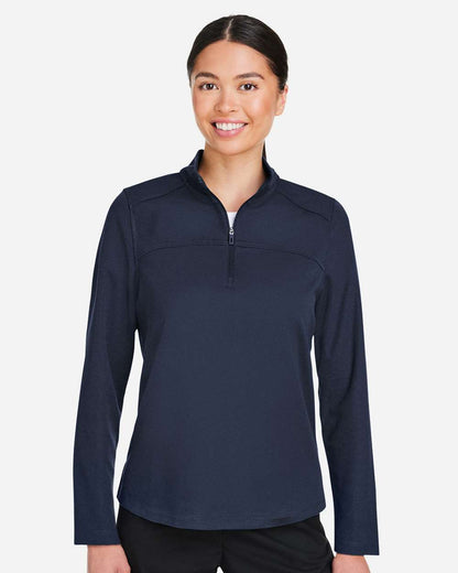 Women's Express Tech Performance Pique Quarter-Zip Pullover