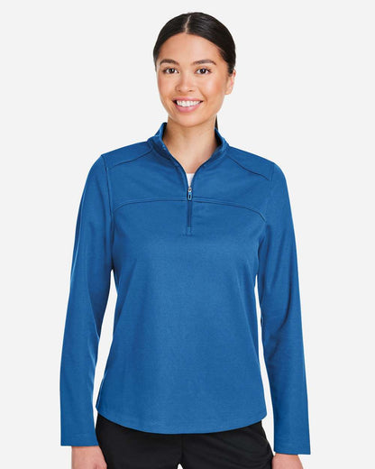 Women's Express Tech Performance Pique Quarter-Zip Pullover