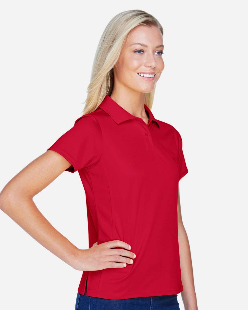 Women's Polyester Jersey Polo