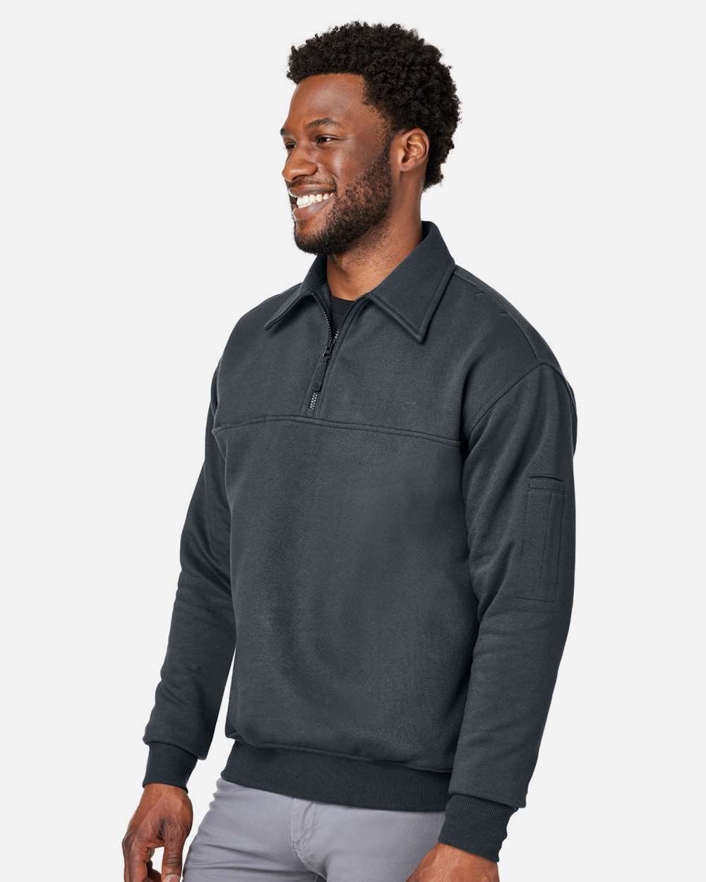 Unisex ClimaBlocÂ™ Heavyweight Tactical Quarter-Zip Pullover