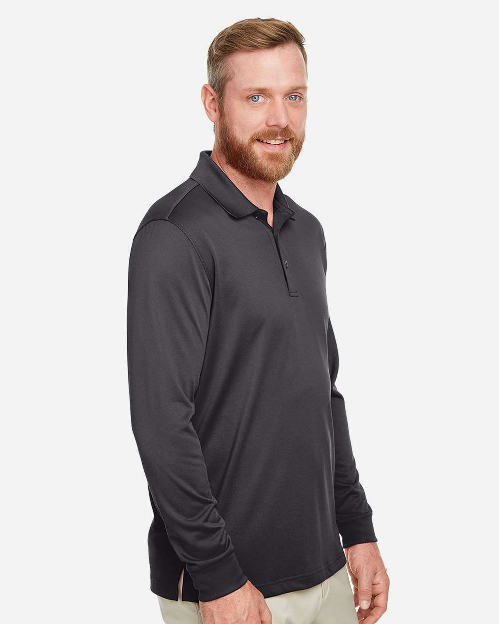 Men's Tall Advantage Long Sleeve Snag Protection Plus IL Polo