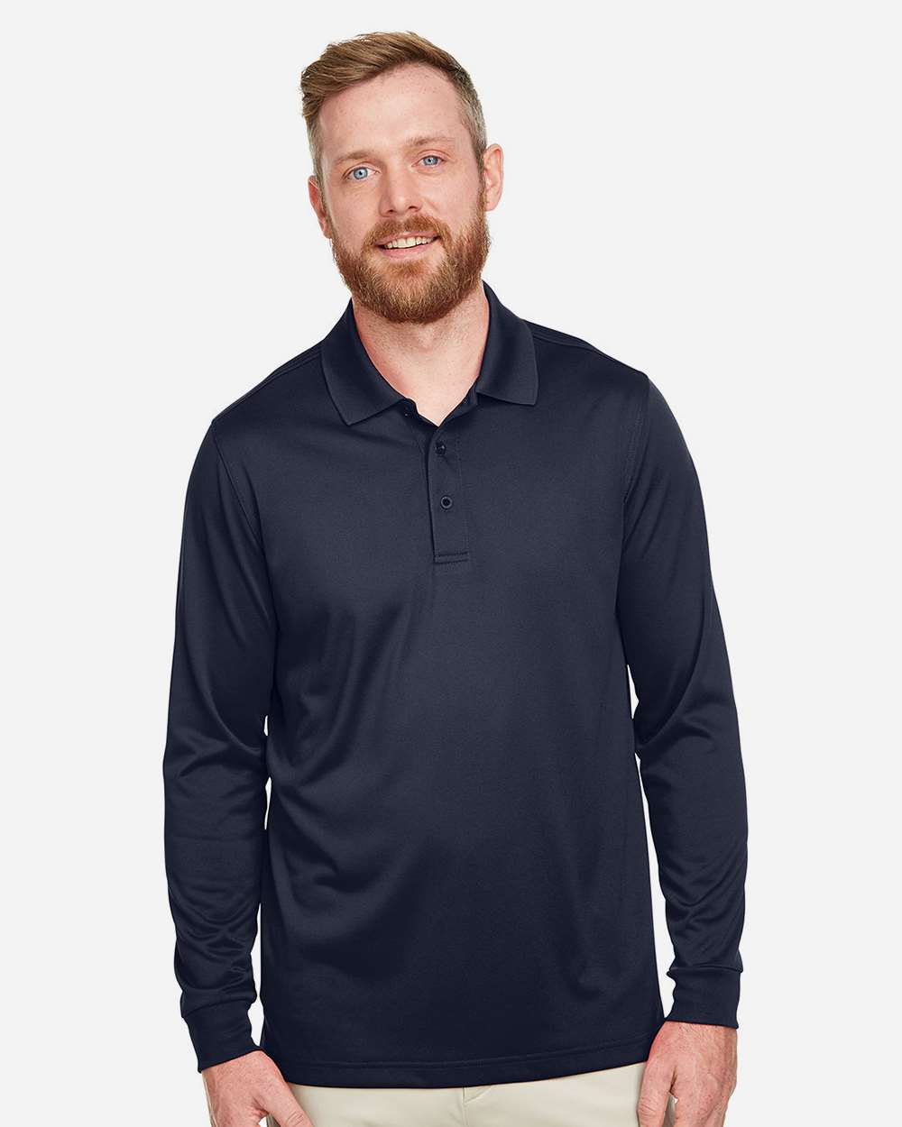 Men's Tall Advantage Long Sleeve Snag Protection Plus IL Polo