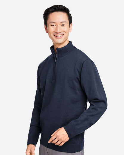 Unisex PilblocÂ™ Quarter-Zip Pullover Sweater