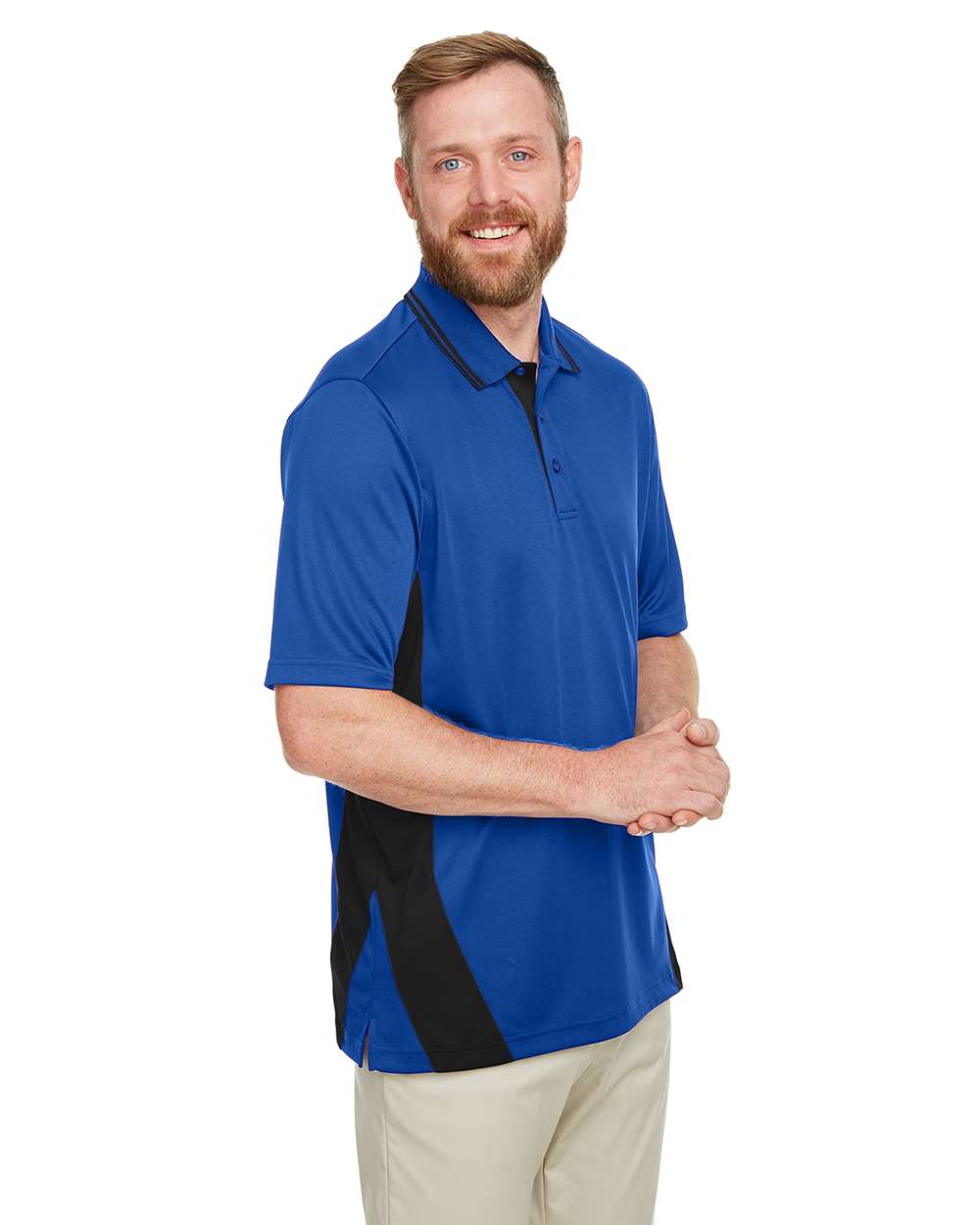 Men's Tall Flash Snag Protection Plus IL Colorblock Polo