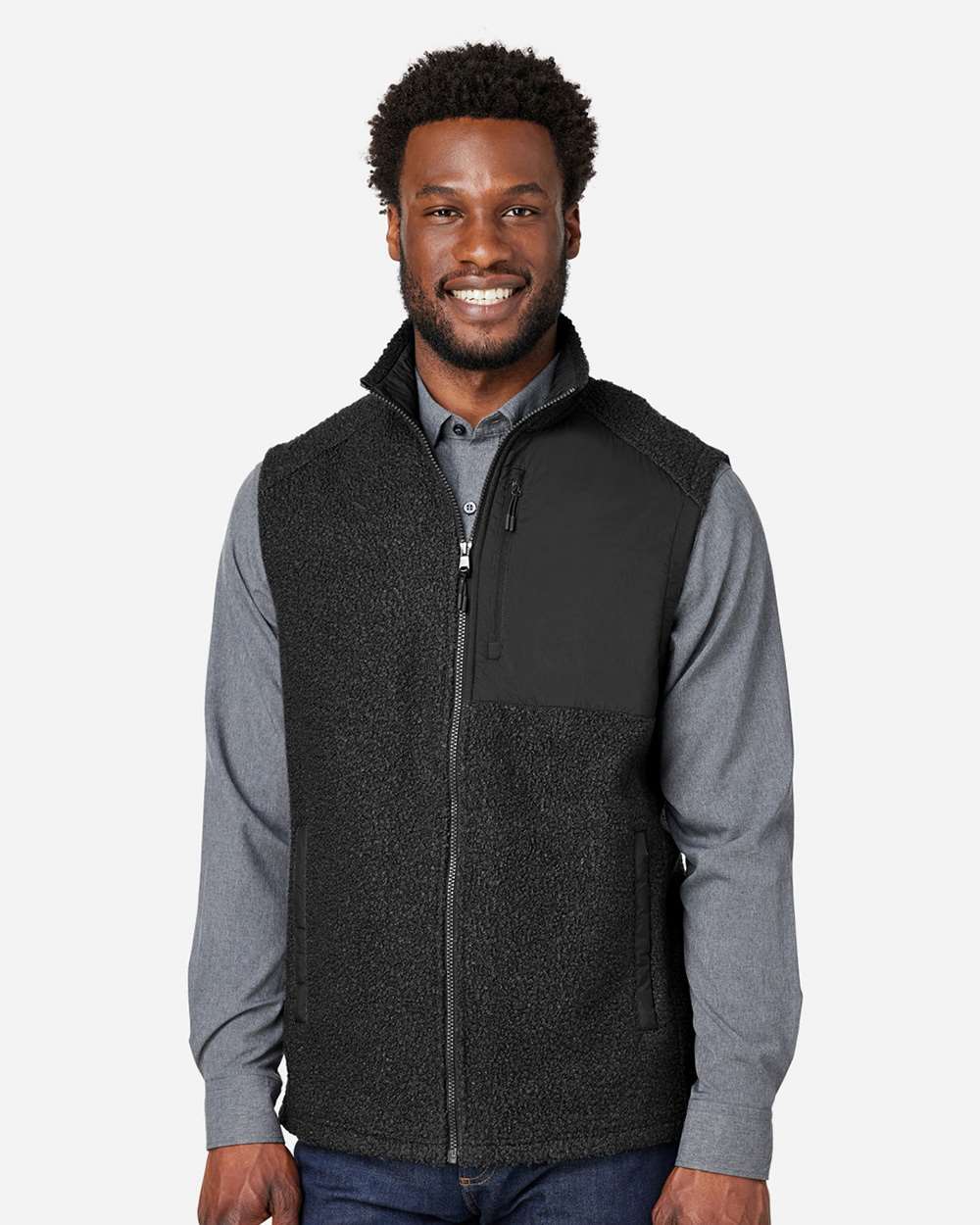 Men's Aura Sweater Fleece Vest
