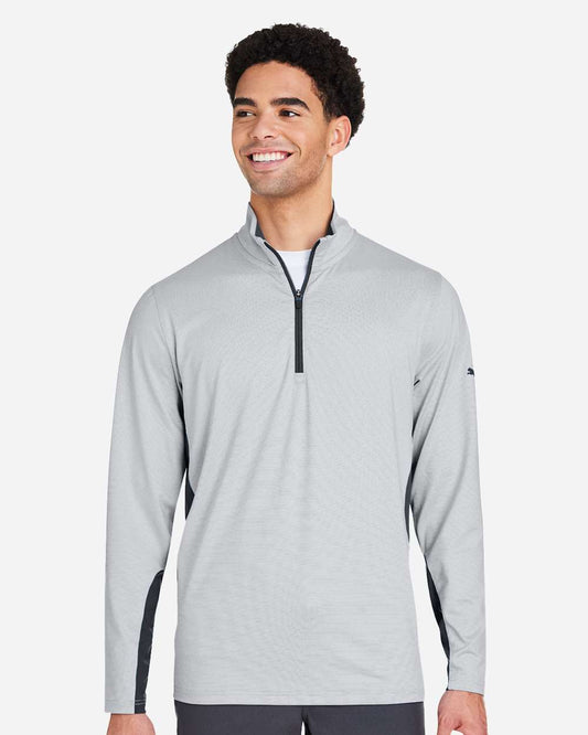 Men's Mesa Stripe Quarter-Zip Pullover