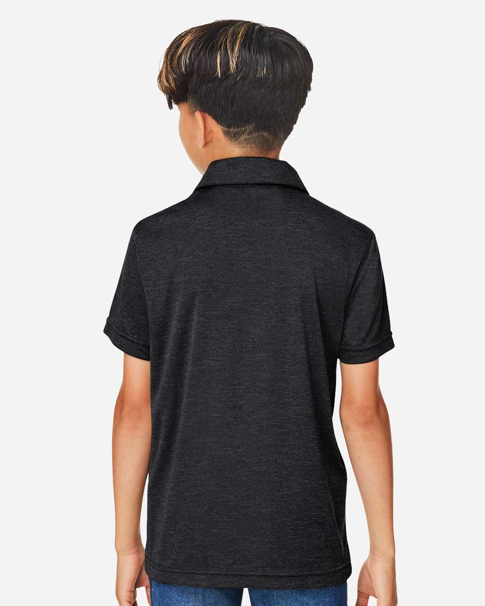 Youth Zone Sonic Heather Performance Polo