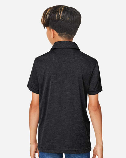 Youth Zone Sonic Heather Performance Polo