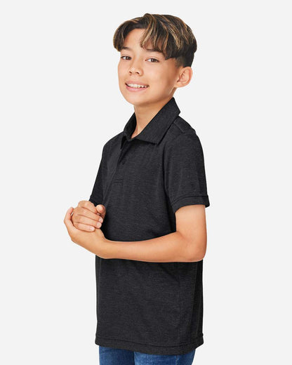 Youth Zone Sonic Heather Performance Polo