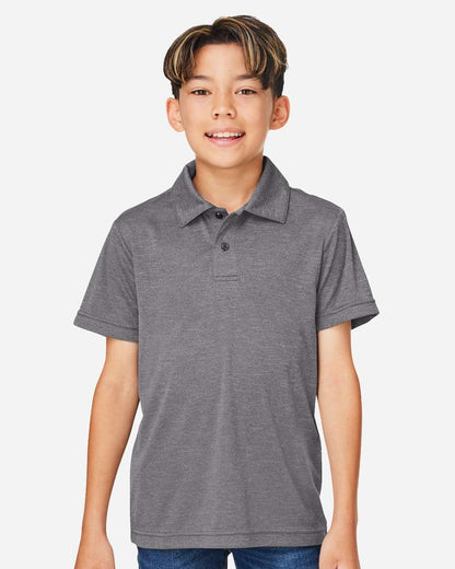Youth Zone Sonic Heather Performance Polo