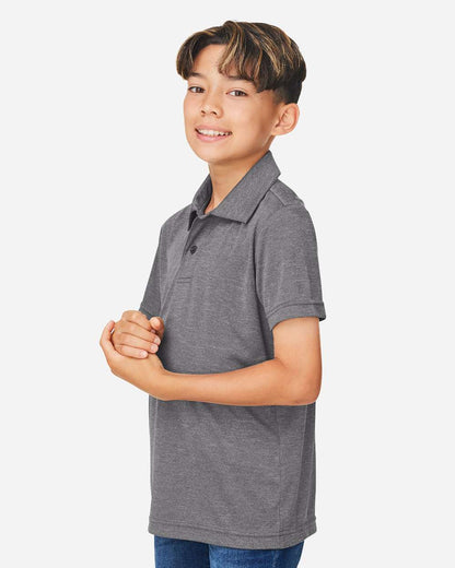 Youth Zone Sonic Heather Performance Polo