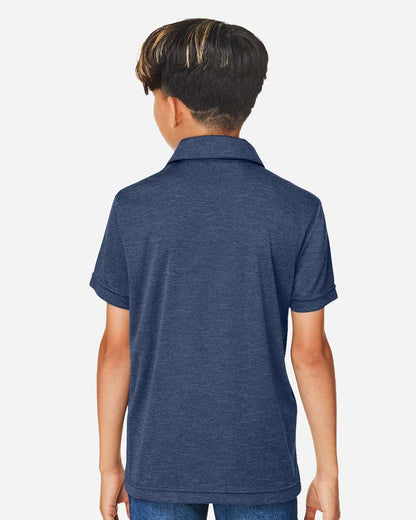 Youth Zone Sonic Heather Performance Polo