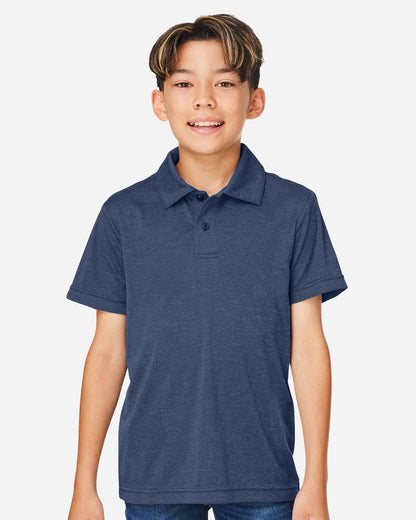 Youth Zone Sonic Heather Performance Polo