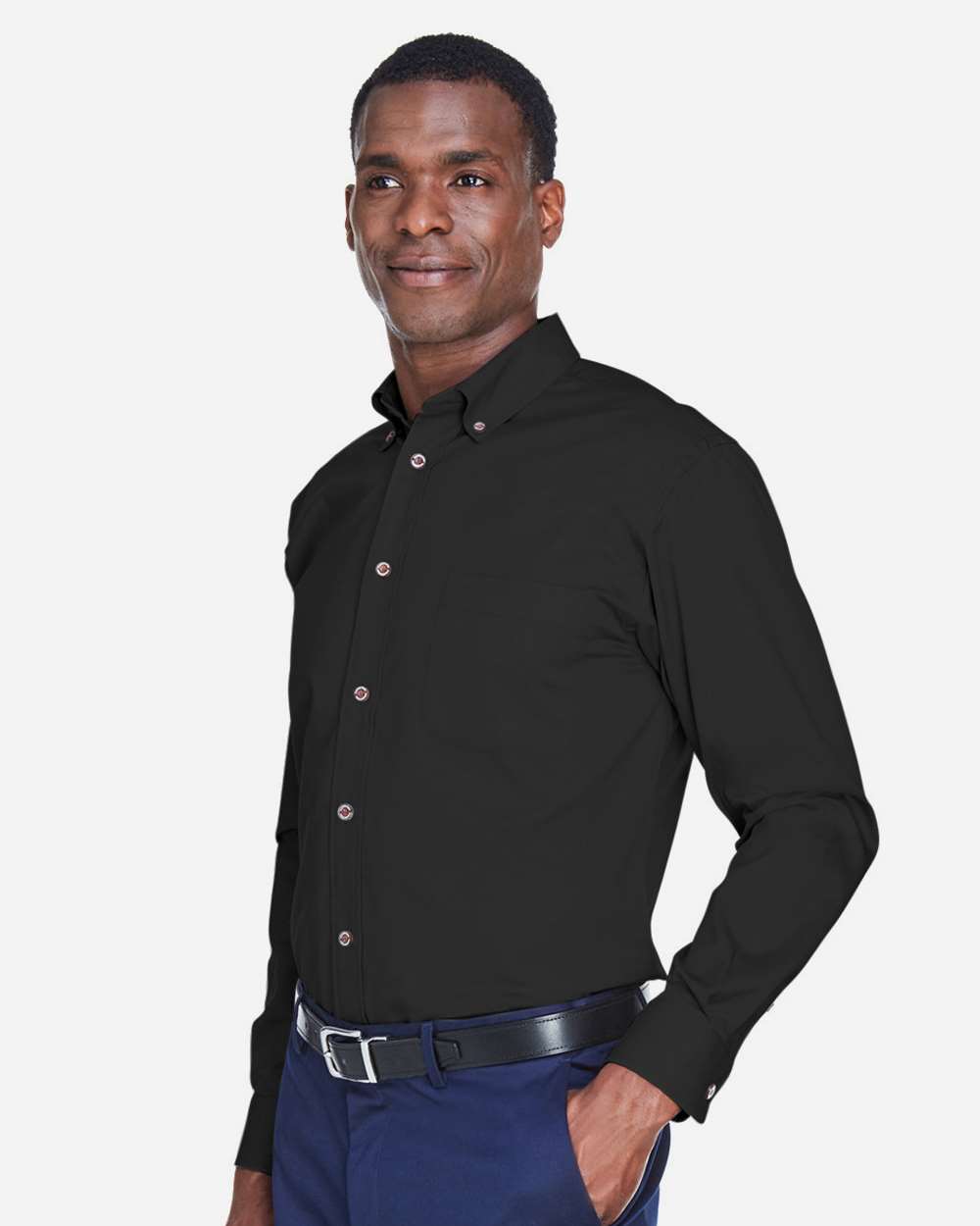 Men's Tall Easy BlendÂ™ Twill Dress Shirt